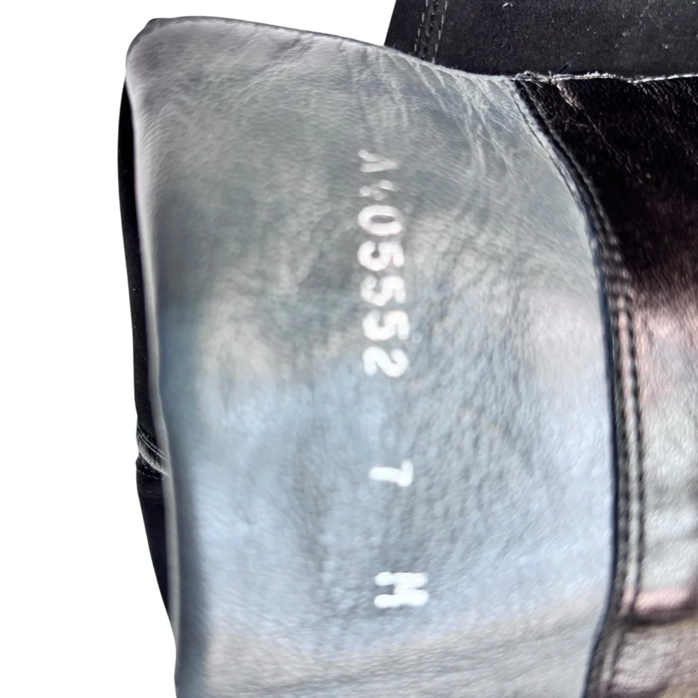 Stuart Weitzman Over the Knee Tall Black Boots 7